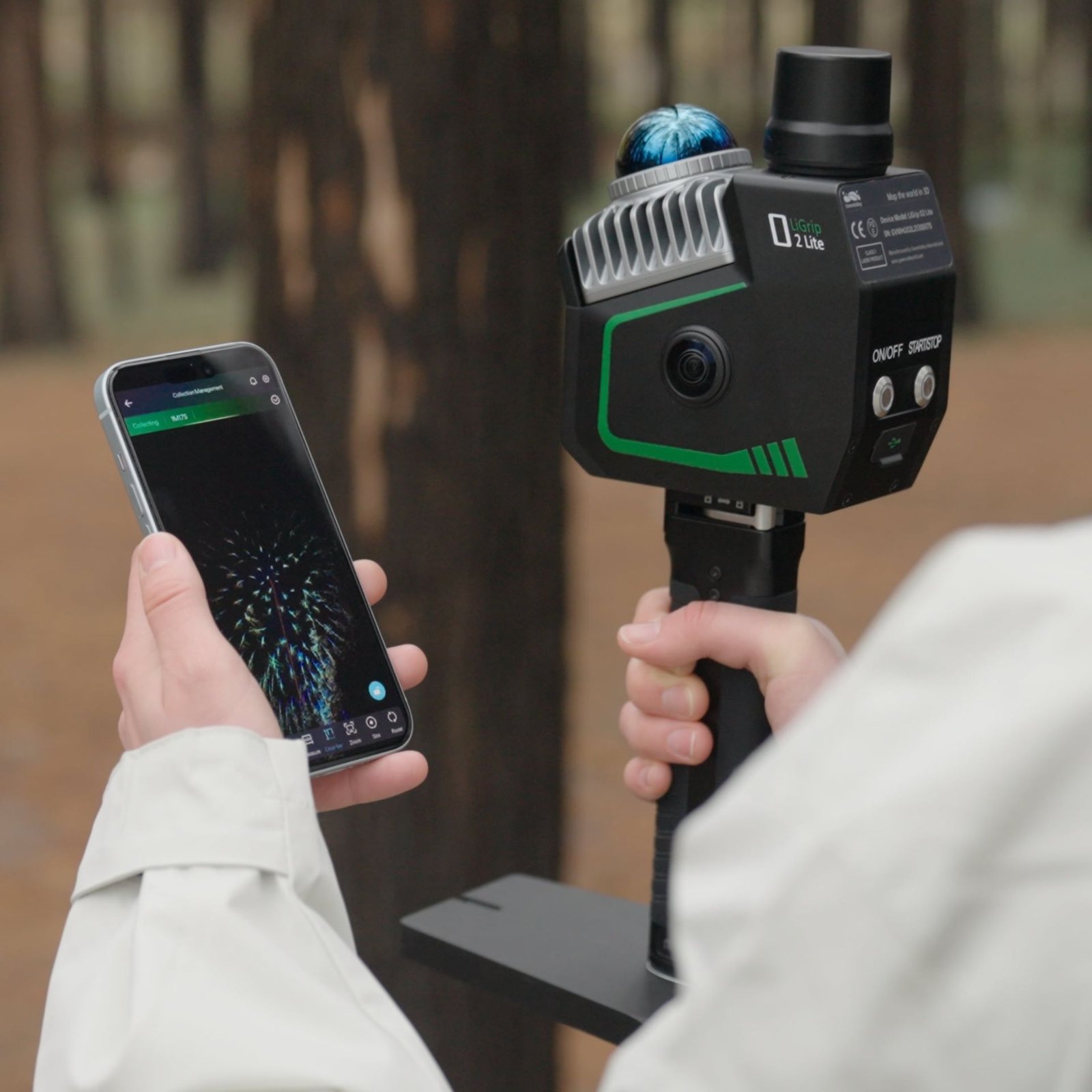 Mobilni 3D laserski skener u radu